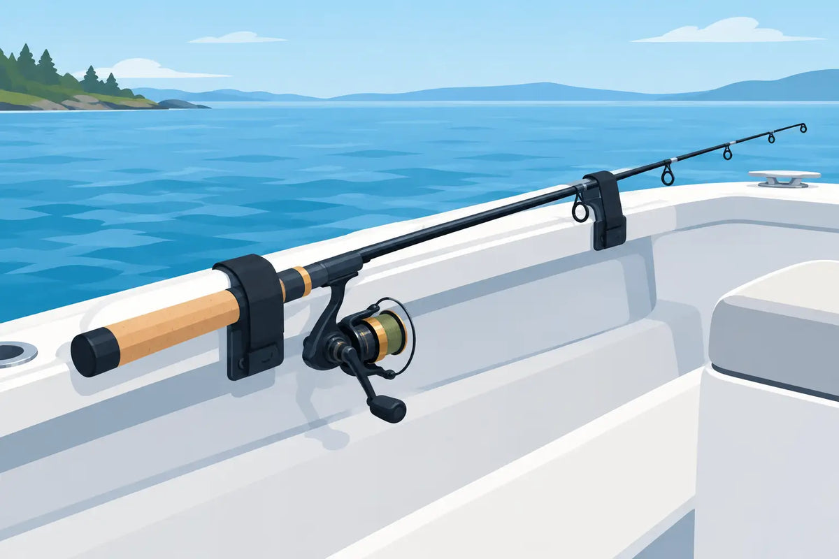 How to Transport a Fishing Rod on a Boat
