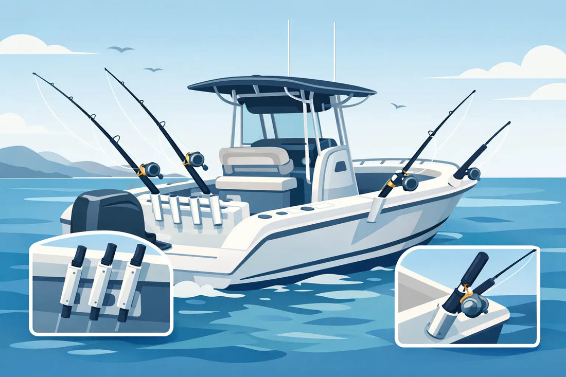 A Guide to Rod Holder Placement on Boats