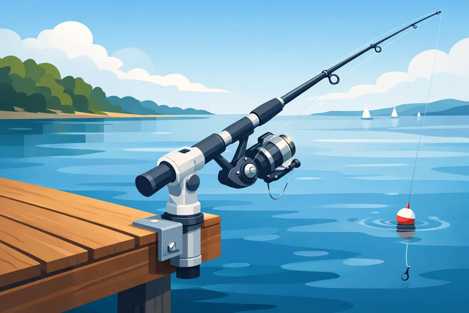 Best Removable Fishing Rod Holder for Dock Use