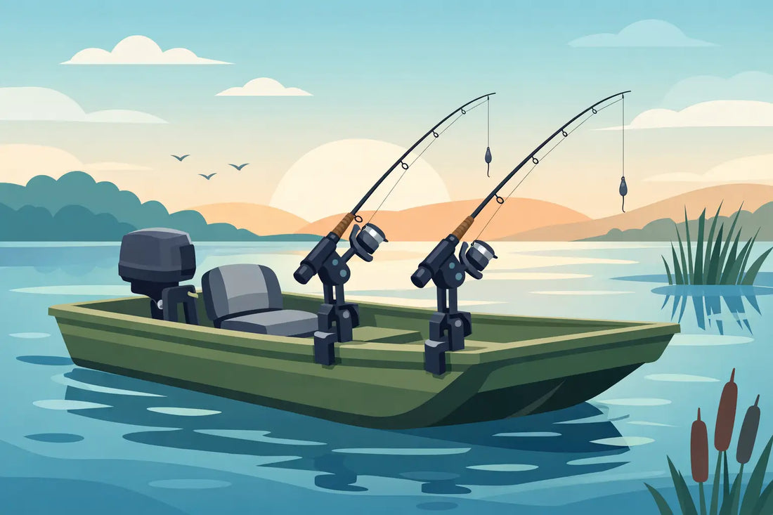 Rod Holder for Jon Boat: A No-Drill Setup