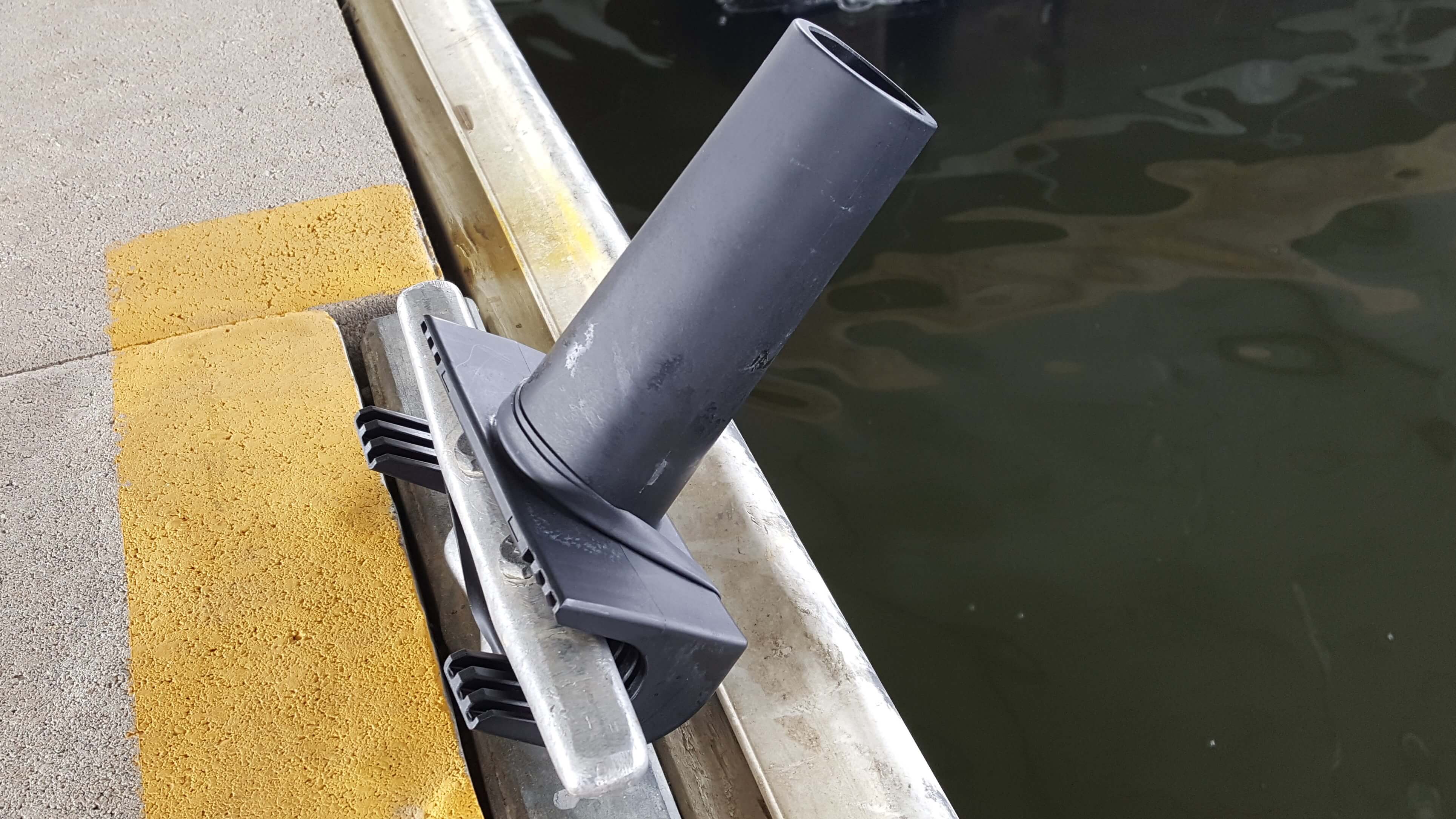 Best fishing rod holder for boats and docks.